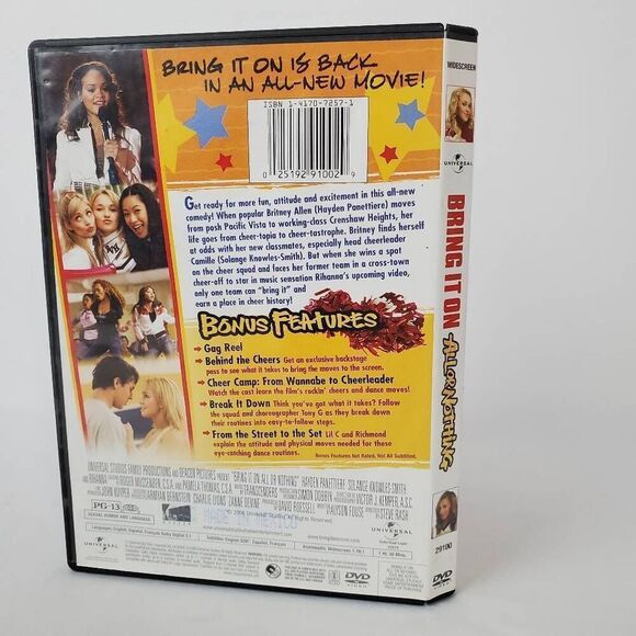 BRING IT ON: ALL OR NOTHING (2006 Film) [DVD] - Picture 3 of 3